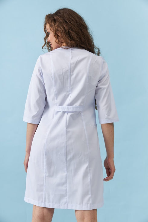 Подовжений медичний халат Брістоль