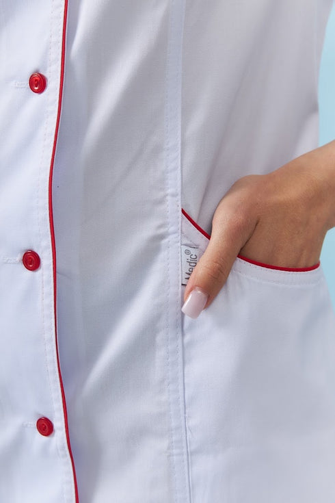 Подовжений медичний халат Брістоль