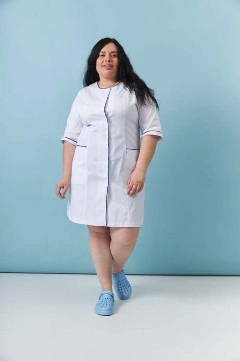 Медичний халат Подвійний