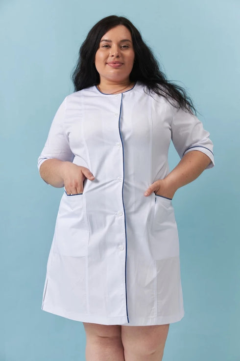 Медичний халат Подвійний