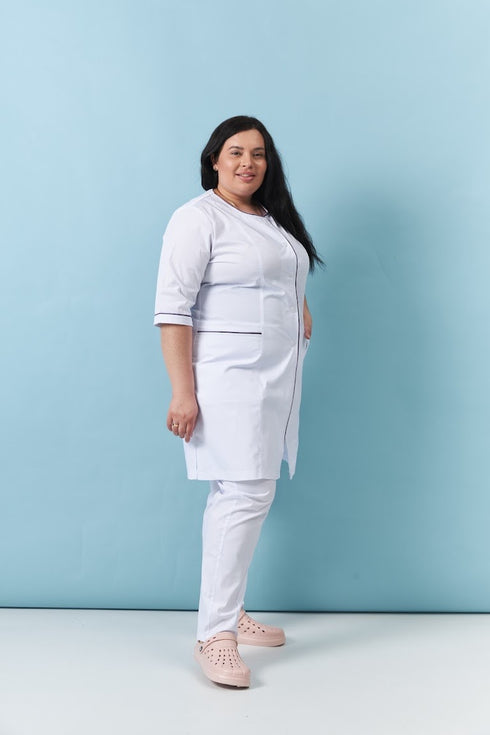 Медичний халат Подвійний