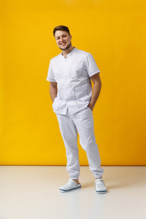 Чоловічий цупкий костюм Бостон