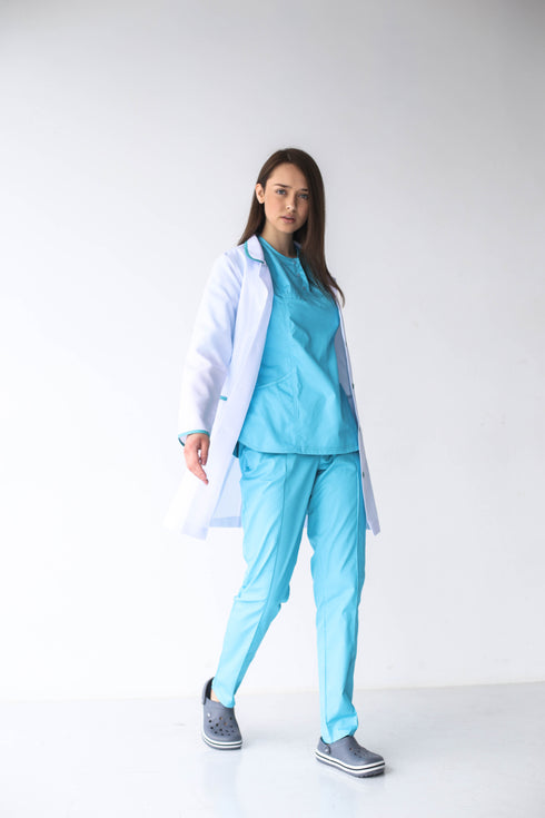 Жіночий медичний халат Онікс