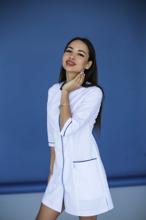 Медичний халат Подвійний