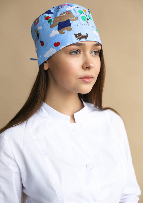 Медична шапочка на зав’язках