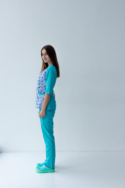 Медичний Костюм Маямі з рукавом 3/4