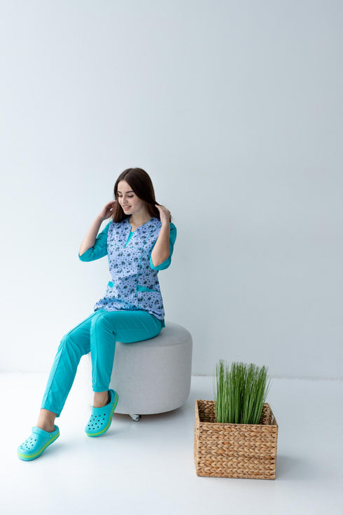 Медичний Костюм Маямі з рукавом 3/4