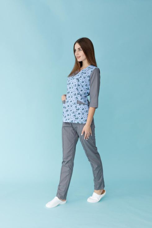 Медичний Костюм Маямі з рукавом 3/4