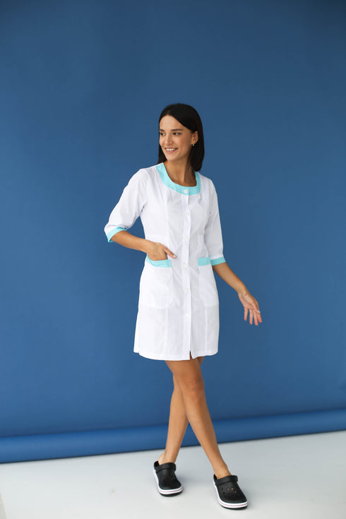 Медичний халат Корал