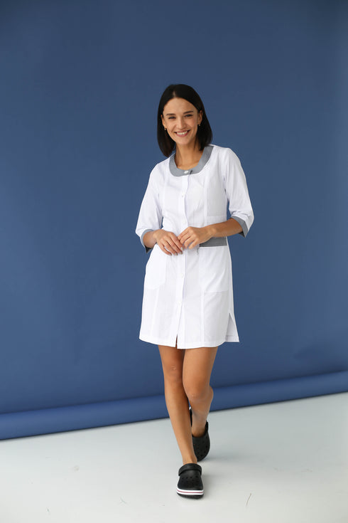 Медичний халат Корал