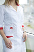 Медичний халат Дабл