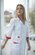 Медичний халат Дабл