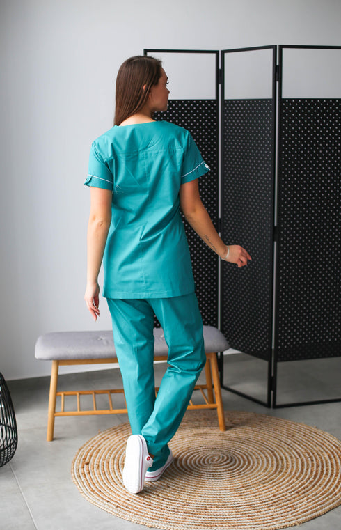 Медичний костюм Аве з коротким рукавом