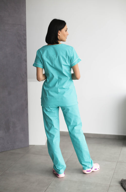 Медичний костюм Аве з коротким рукавом