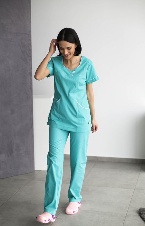 Медичний костюм Аве з коротким рукавом