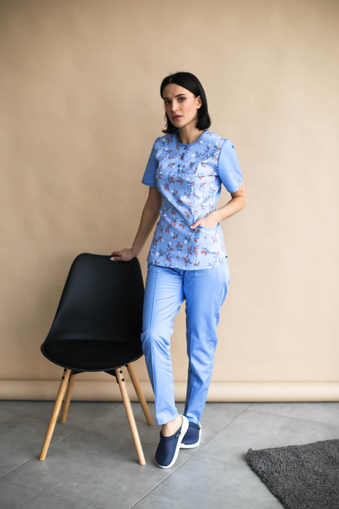 Медичний костюм Невада із коротким рукавом