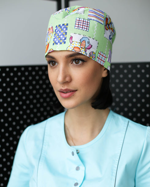 Медична шапочка на зав’язках