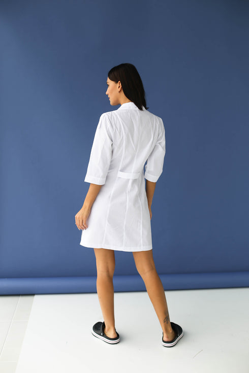 Медичний халат Дабл