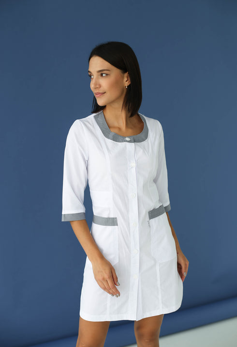 Медичний халат Корал